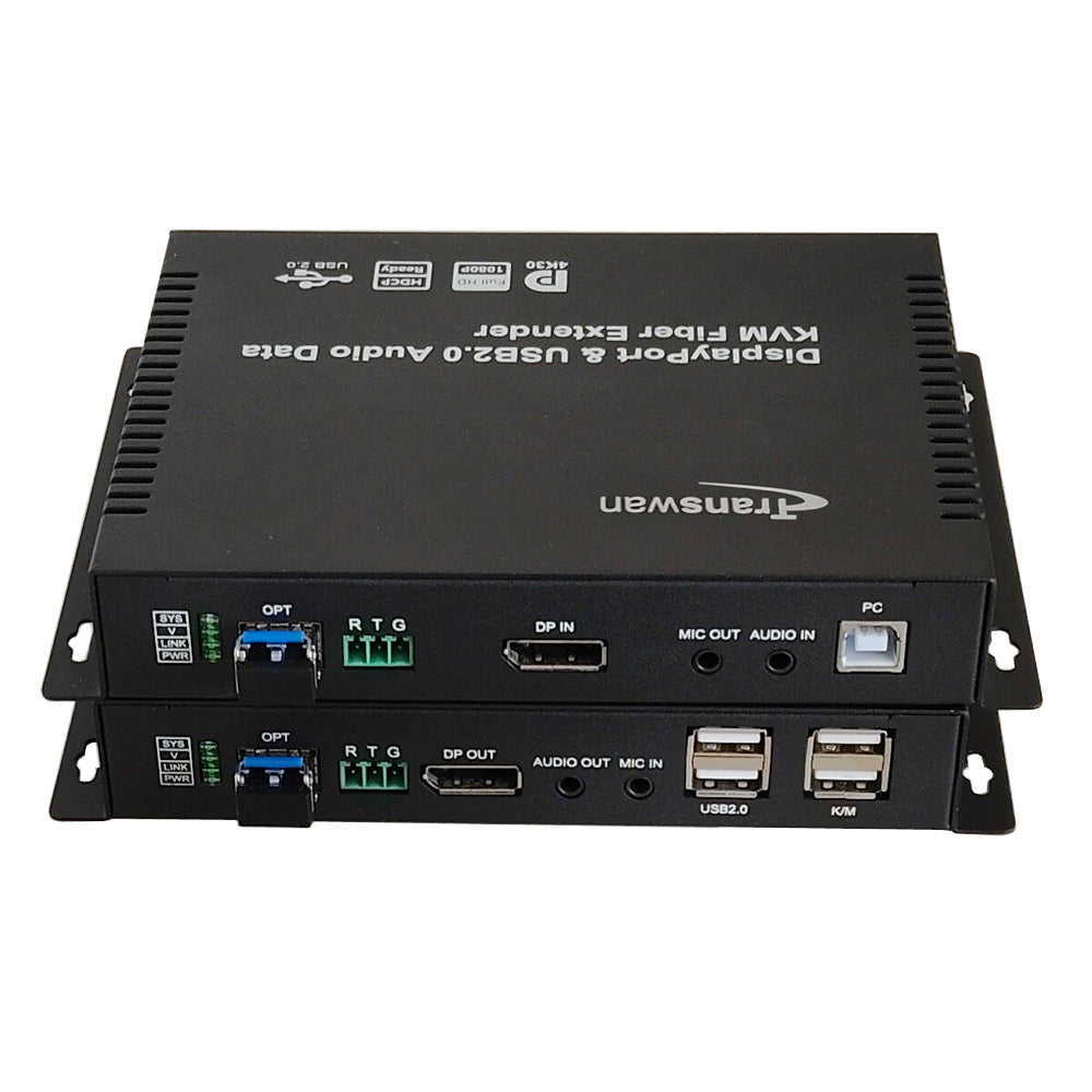 4K HDMI over Fiber, 4K DP over Fiber, 4K DVI over Fiber, KVM over