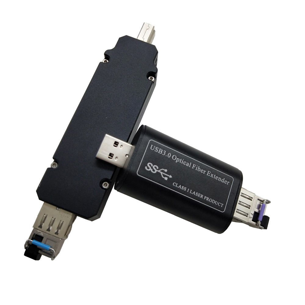 Mini USB 3.0 Type B over Single-mode Optic Fiber, w/ SFP module