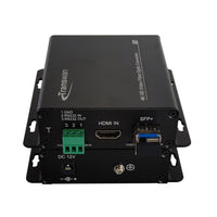 4K HDMI with RS 232 data over Optic Fiber Extender