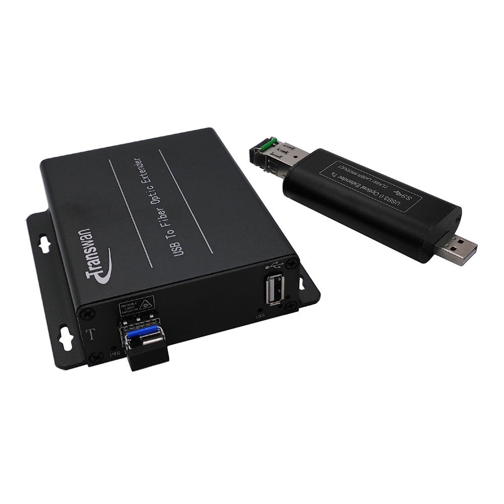 USB 2.0 Over Fiber Extender – Transwan