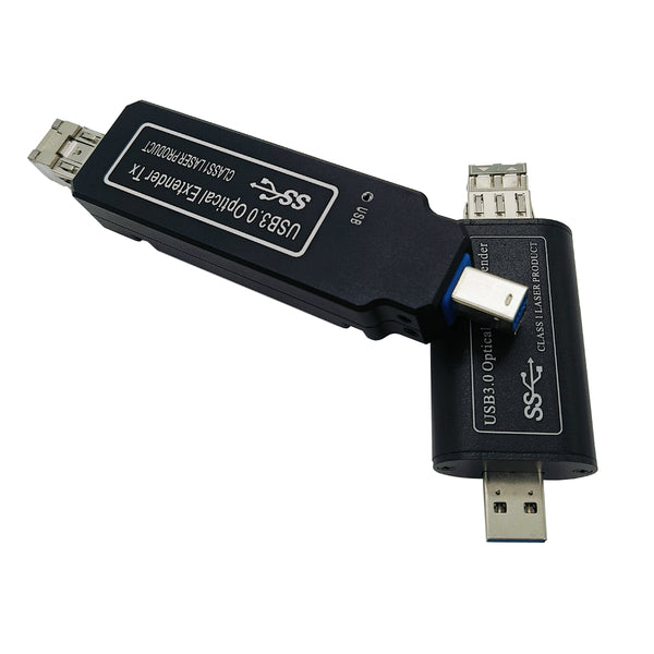 Mini USB 3.0 Type B over Single-mode Optic Fiber,  w/ SFP module, Support 5Gbps Speed