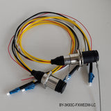 SMPTE311M 3K93C Fixed SMPTE Connector FXW & EDW to Internal Breakout Optic Fiber Cable