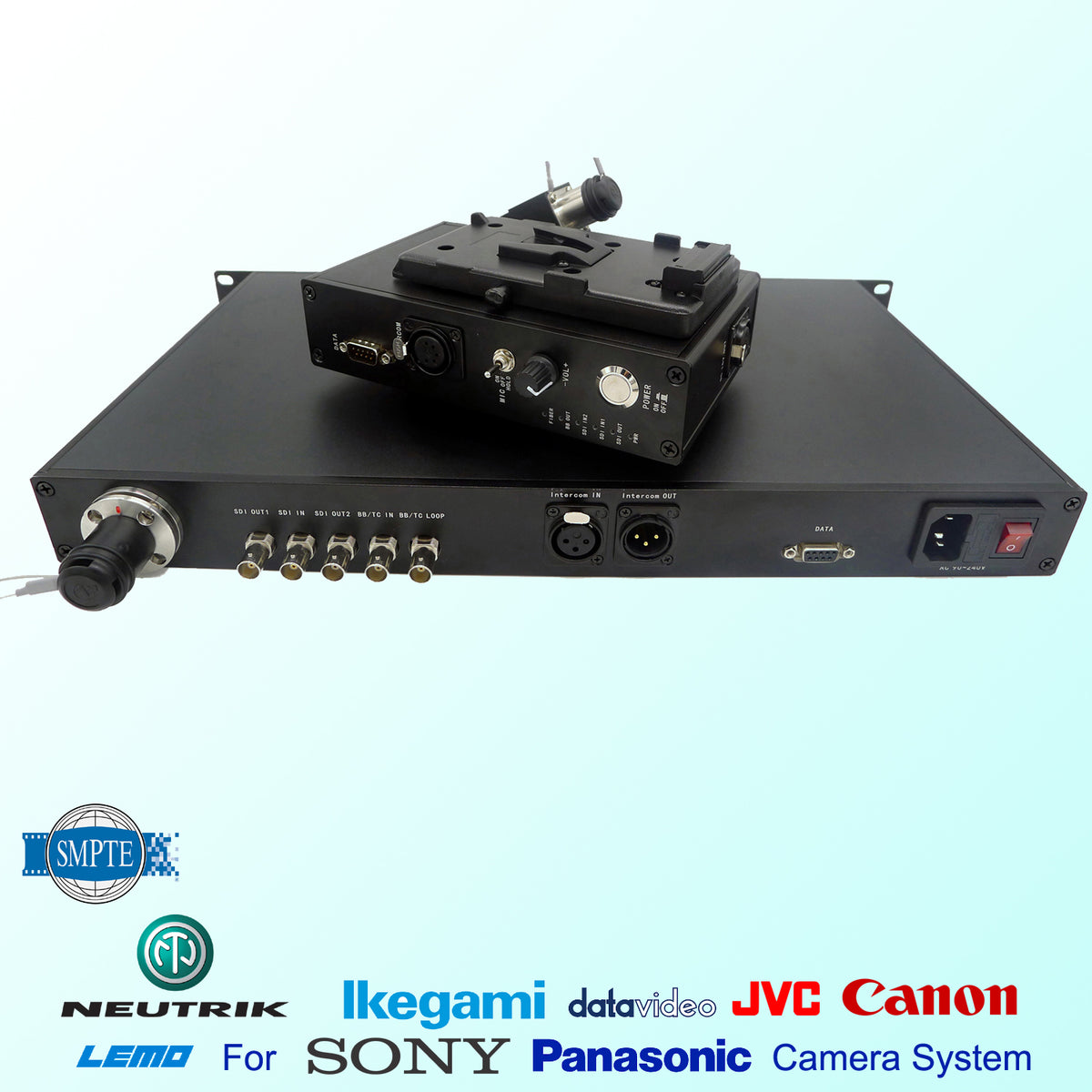 SMPTE Hybrid Fiber Optic Camera System with SDI Forward & Return ...